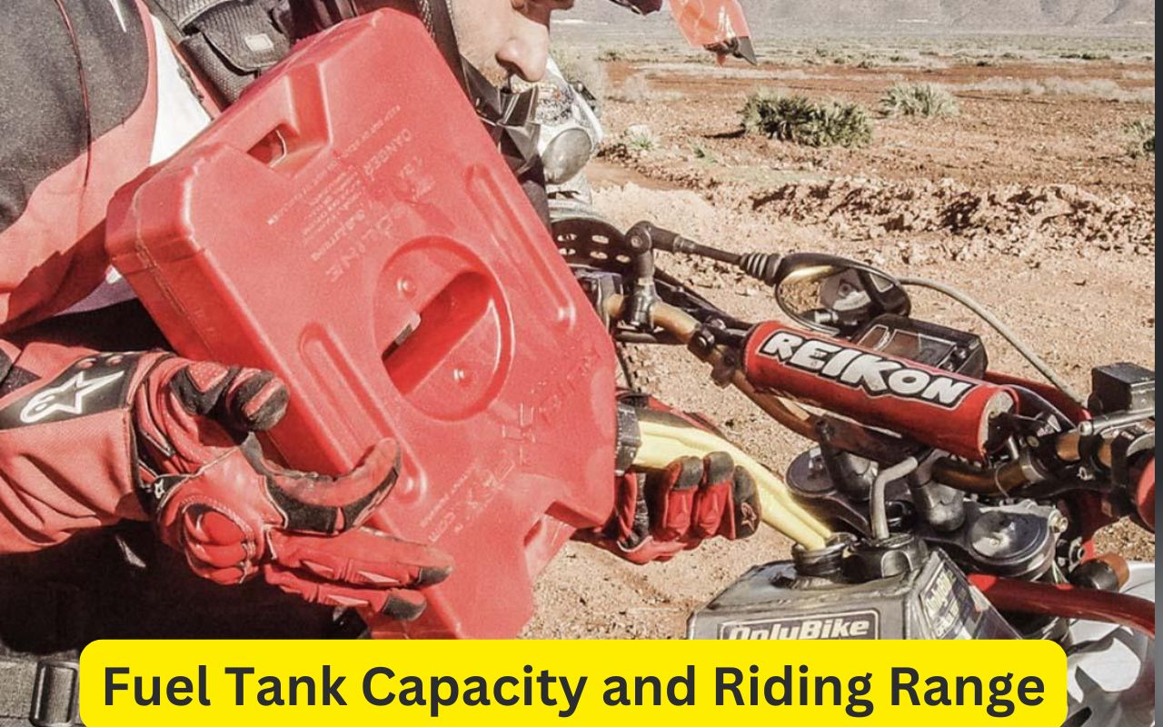 Motorcycle fuel tank Capacity and Riding Range
