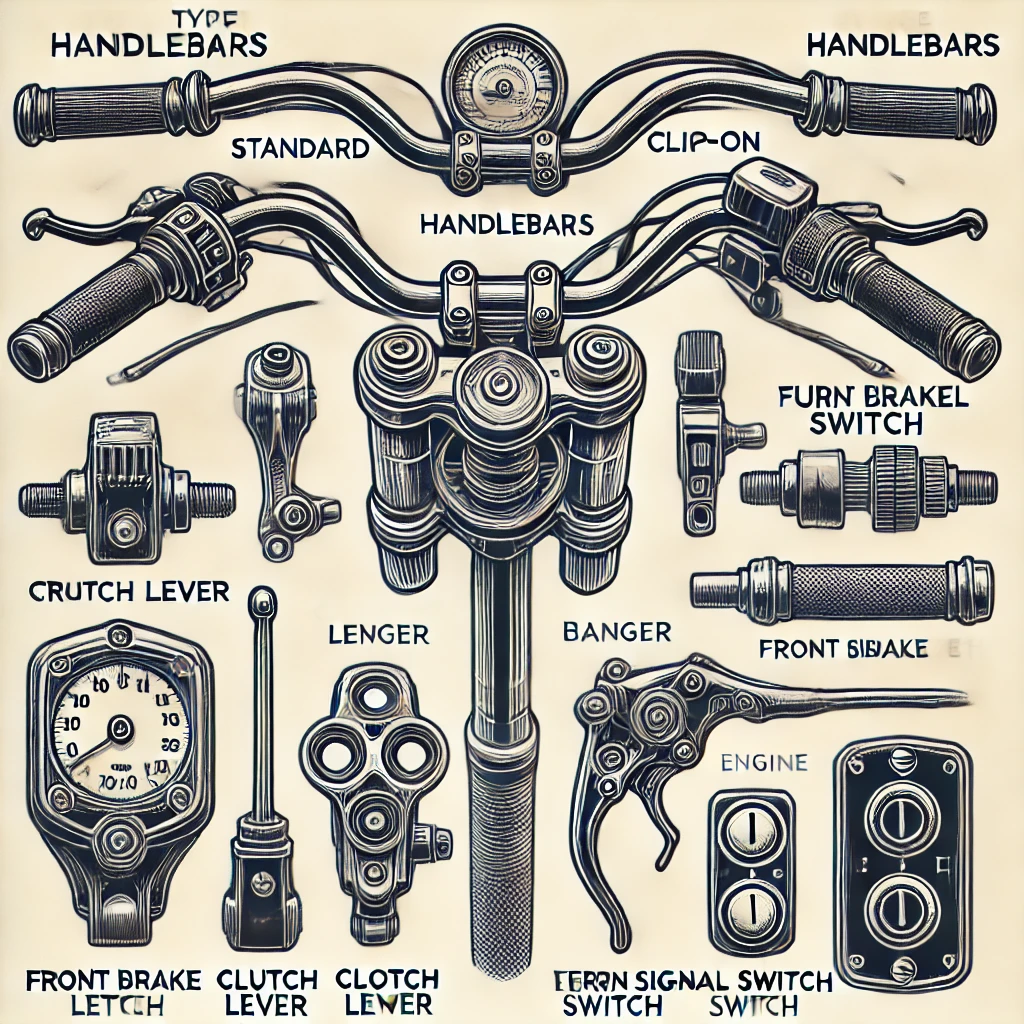 Motorcycle Controls Guide to Handlebars & Switches